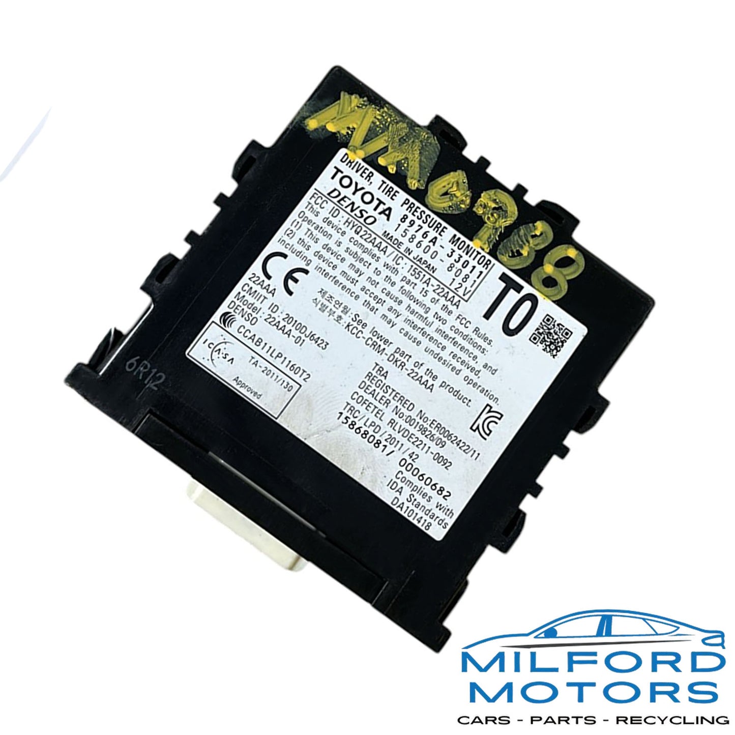 Used Chassis Control Module Fits for 2014 Lexus ES 350 3.5L