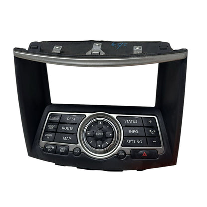 Used Info-GPS-TV Screen Control Fits for 2016 Infiniti QX50 3.7L