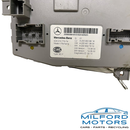 Used Engine Cabin Fuse Box Fits 2015 Mercedes-Benz C300 4MATIC Sedan 2.0L