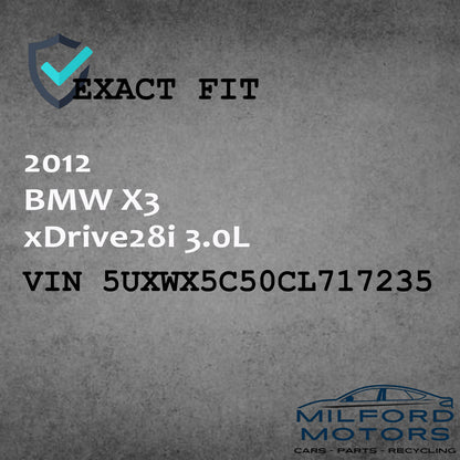 Used Info-GPS- TV Screen w/ 8.8" Display Screen - 2012 BMW X3 xDrive28i 3.0L