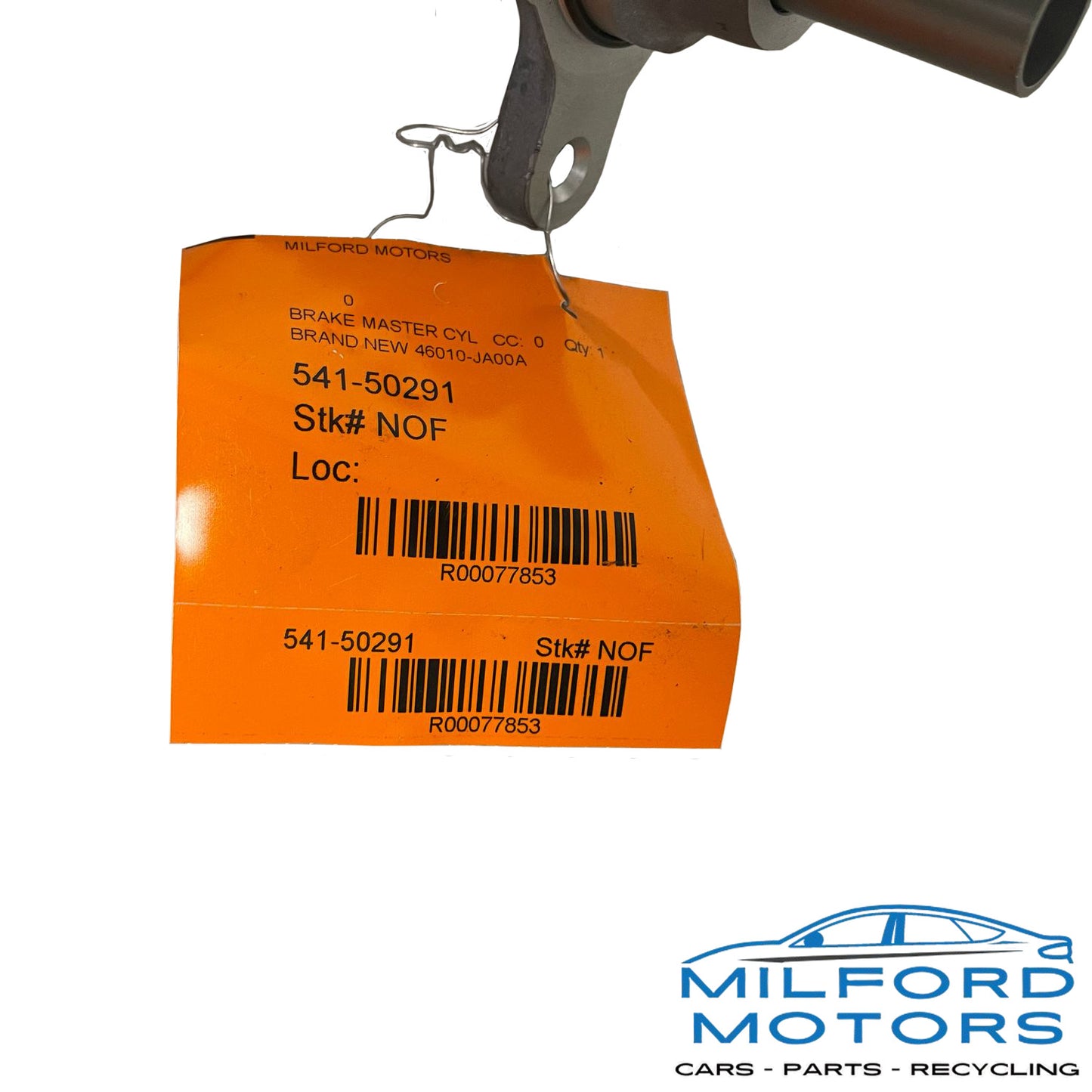 USED Brake Master Cylinder Fits 2007-2009 Nissan Altima