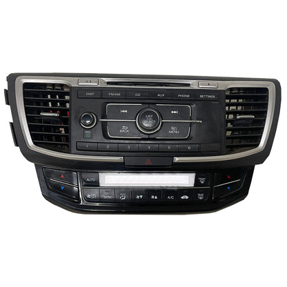 Audio Equipment Radio 2016 2017 Honda Accord US Market