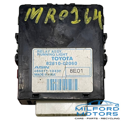 USED 2009-2013 Toyota Corolla 1.8L Running Lamp Relay Control Module 82810-02060