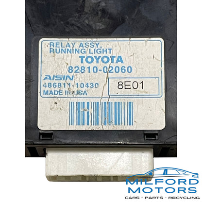 USED 2009-2013 Toyota Corolla 1.8L Running Lamp Relay Control Module 82810-02060