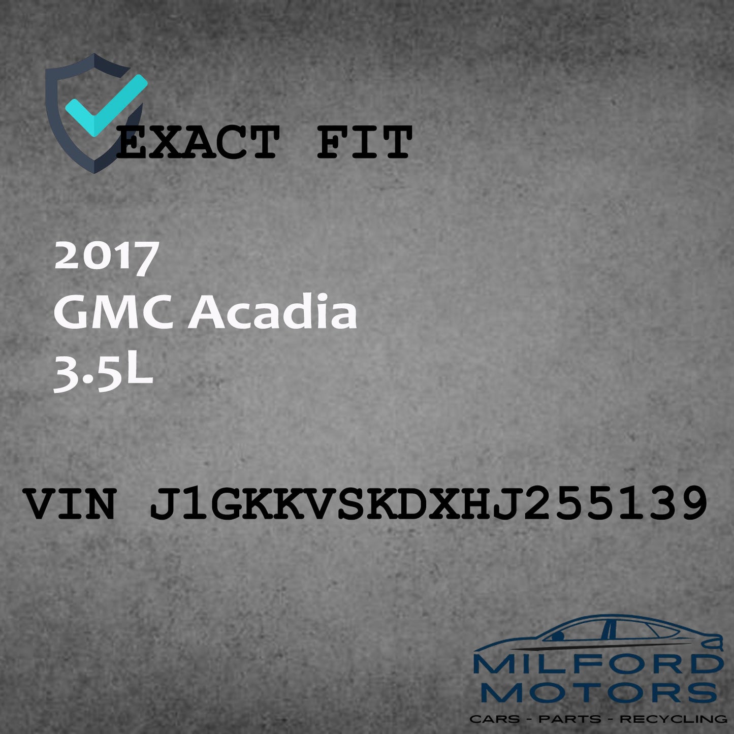 USED Seat Heater Switch 2017 GMC Acadia 3.6L