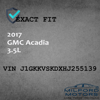 USED Seat Heater Switch 2017 GMC Acadia 3.6L