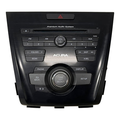 OEM Audio Equipment Radio AM/FM/CD 2013-2015 Acura ILX Sedan 2.0L