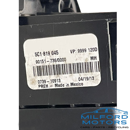 OEM Temperature Control Heated Seats Single Zone 2012-2016 VW Beetle PZEV