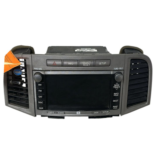 Used Info-GPS-TV Screen Control Fits for 2011 Toyota Venza AWD V6 3.5L