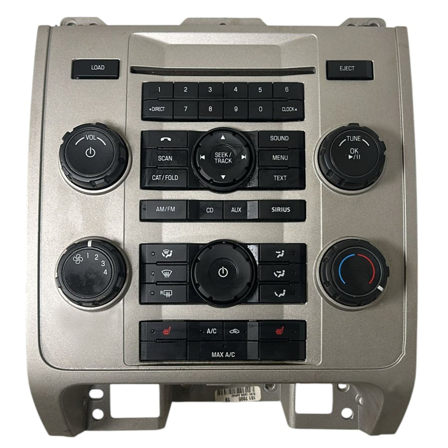 USED Radio Audio with Equipment AM/FM/CD Fits for 2011-2012 Ford Escape XLT 3.0L