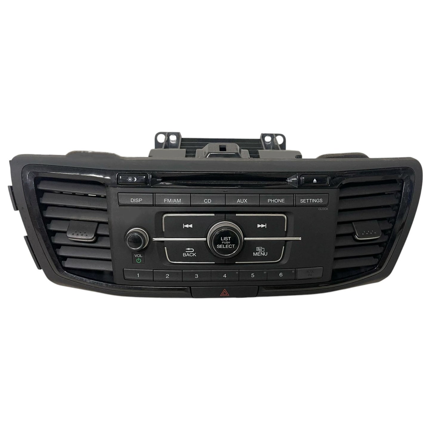 USED Radio Audio with Face Panel and Receiver Fits for 2016 Accord Sport 2.4L