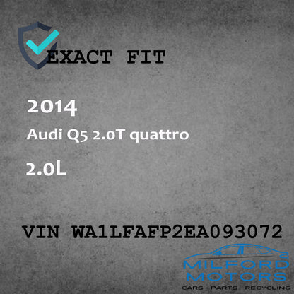 Radio Audio with Face Panel and Receiver Fits for 2008-2014 Audi Q5 2.0L