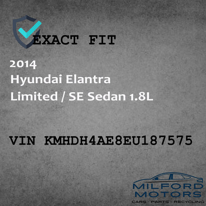 Instrument Speedometer Head/Cluster Fits 2014-2016 Hyundai Elantra 1.8L