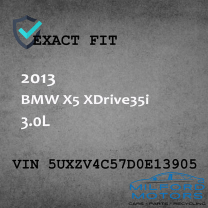 Driver Side Adaptive Xenon Headlight Assembly Fits 2012-2013 BMW X5 3.0L