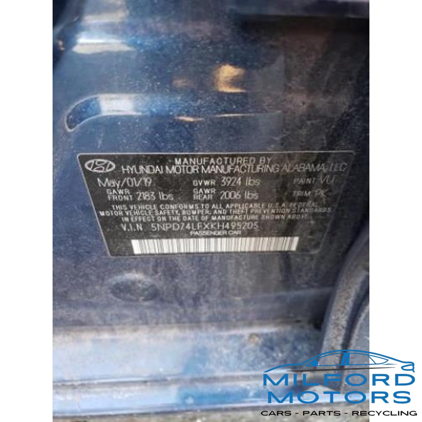 Black Manual Temperature Control Fits 2019-2020 Hyundai Elantra SE Sedan 2.0L