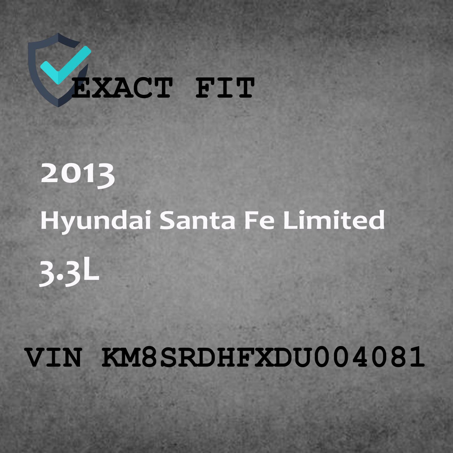 Driver Side Wheel Air Bag Fits for 2013 Hyundai Santa Fe Limited 3.3L