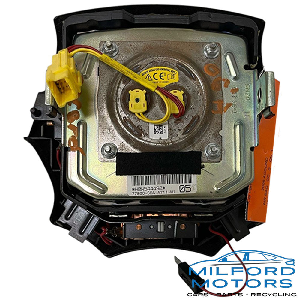 Black Wheel Air Bag Fits for 2006 Honda Accord