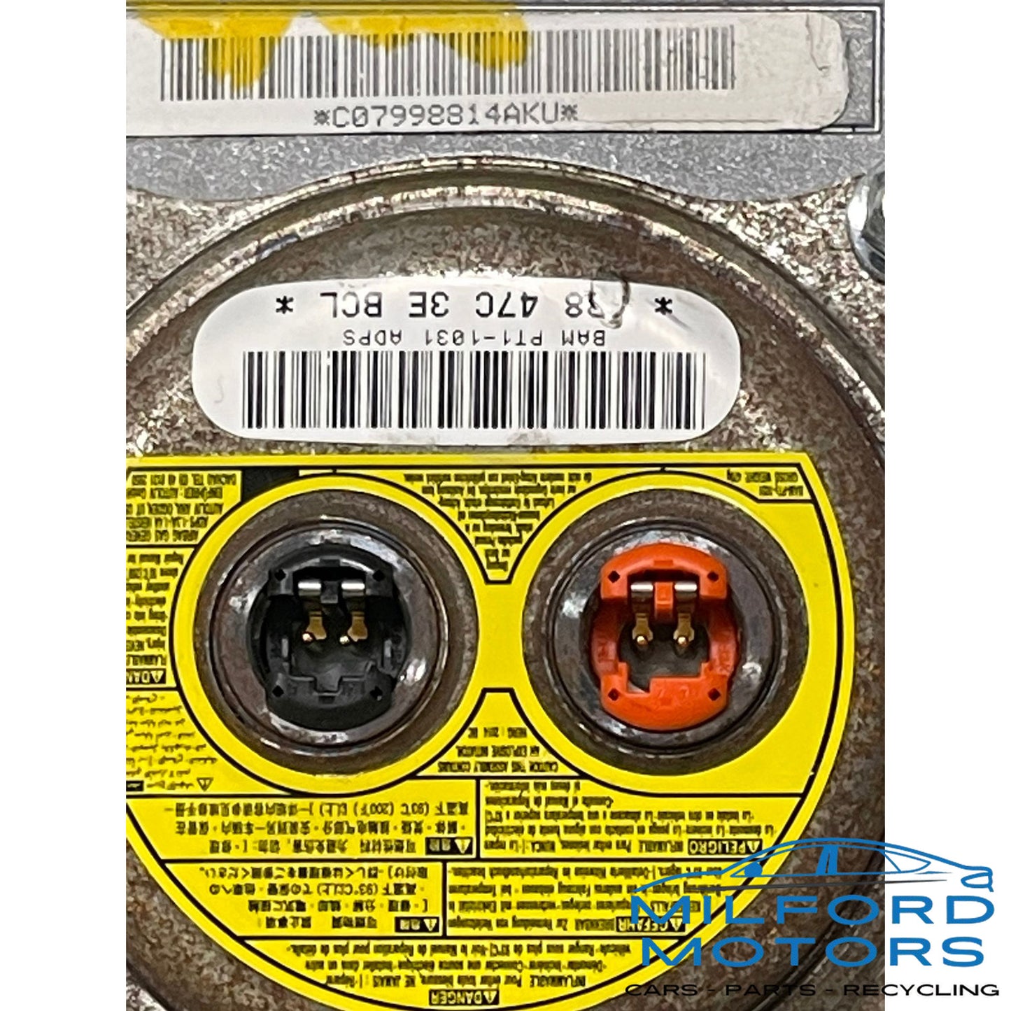 Driver Side Wheel Air Bag Fits 2014 Toyota Sienna L 3.5L