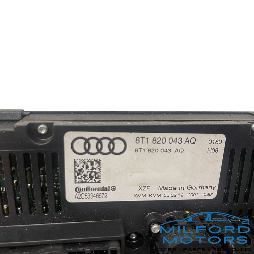 Temperature Control Dual Zone Heated Seats Fits 2009-2013 Audi A5 Q5 S5 2.0L