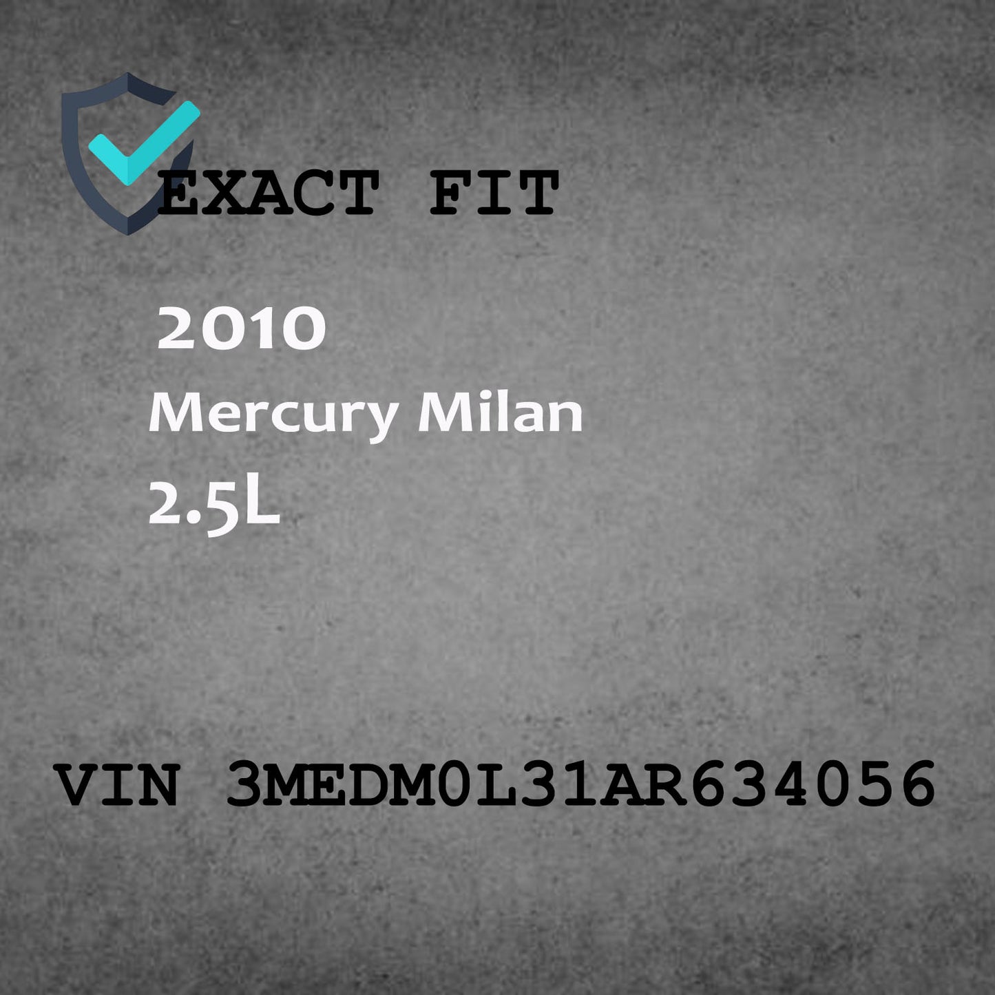 Radio Audio with Amplifier Fits for 2010 Mercury Milan Base Hybrid 2.5L