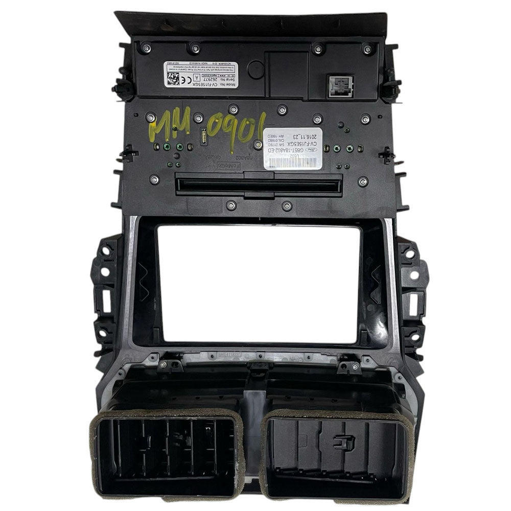 Black Temperature Control w/Radio Control Fits 2016-2019 Ford Explorer XLT 3.5L