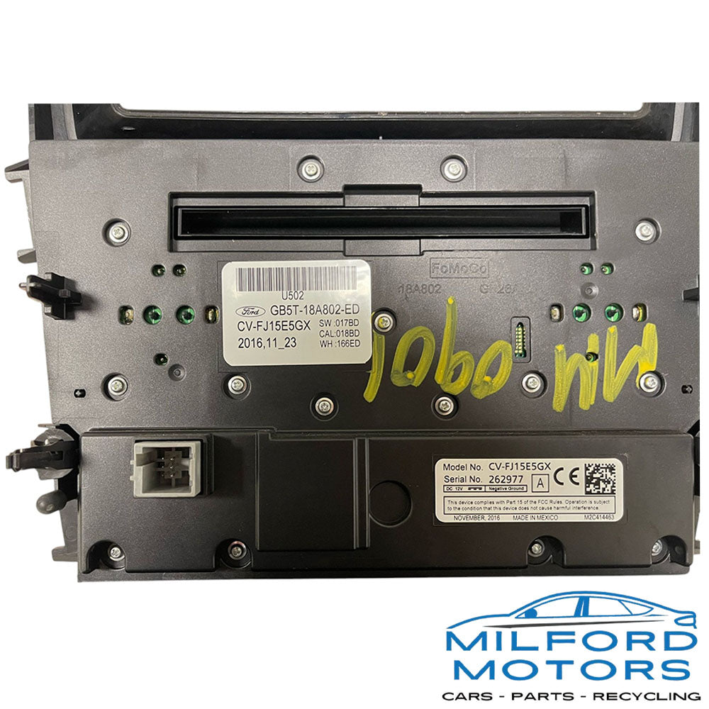 Black Temperature Control w/Radio Control Fits 2016-2019 Ford Explorer XLT 3.5L