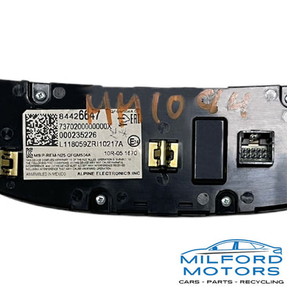 Black Temperature Control Fits 2018 Chevrolet Malibu LT 1.5L