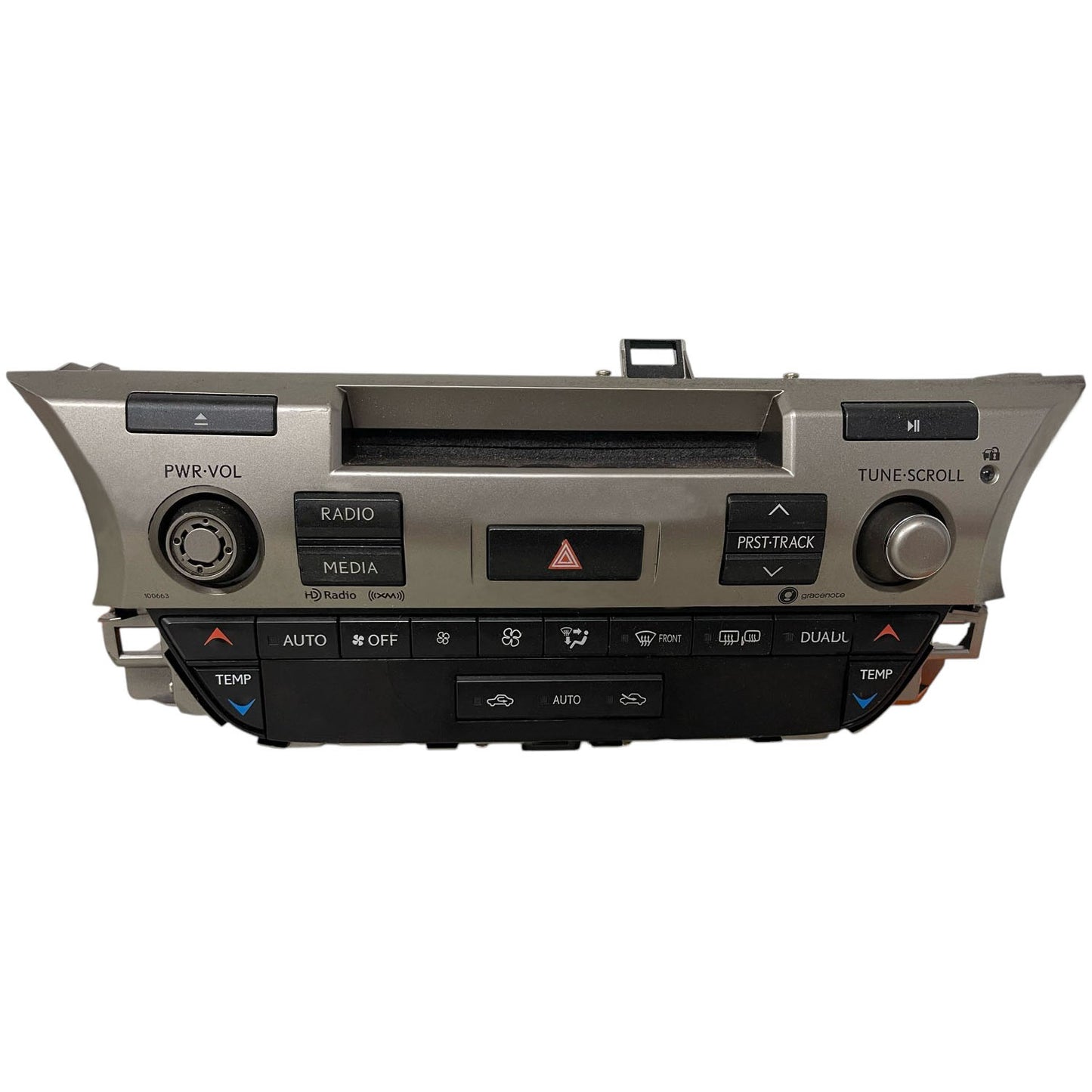 Radio Audio With Climate Control Fits 2017-2018 Lexus ES 350 3.5L