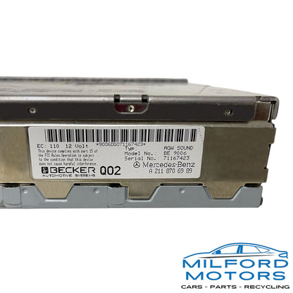 Used Radio Audio With Amplifier Fits for 2007-2009 Mercedes-Benz E-Class 5.5L