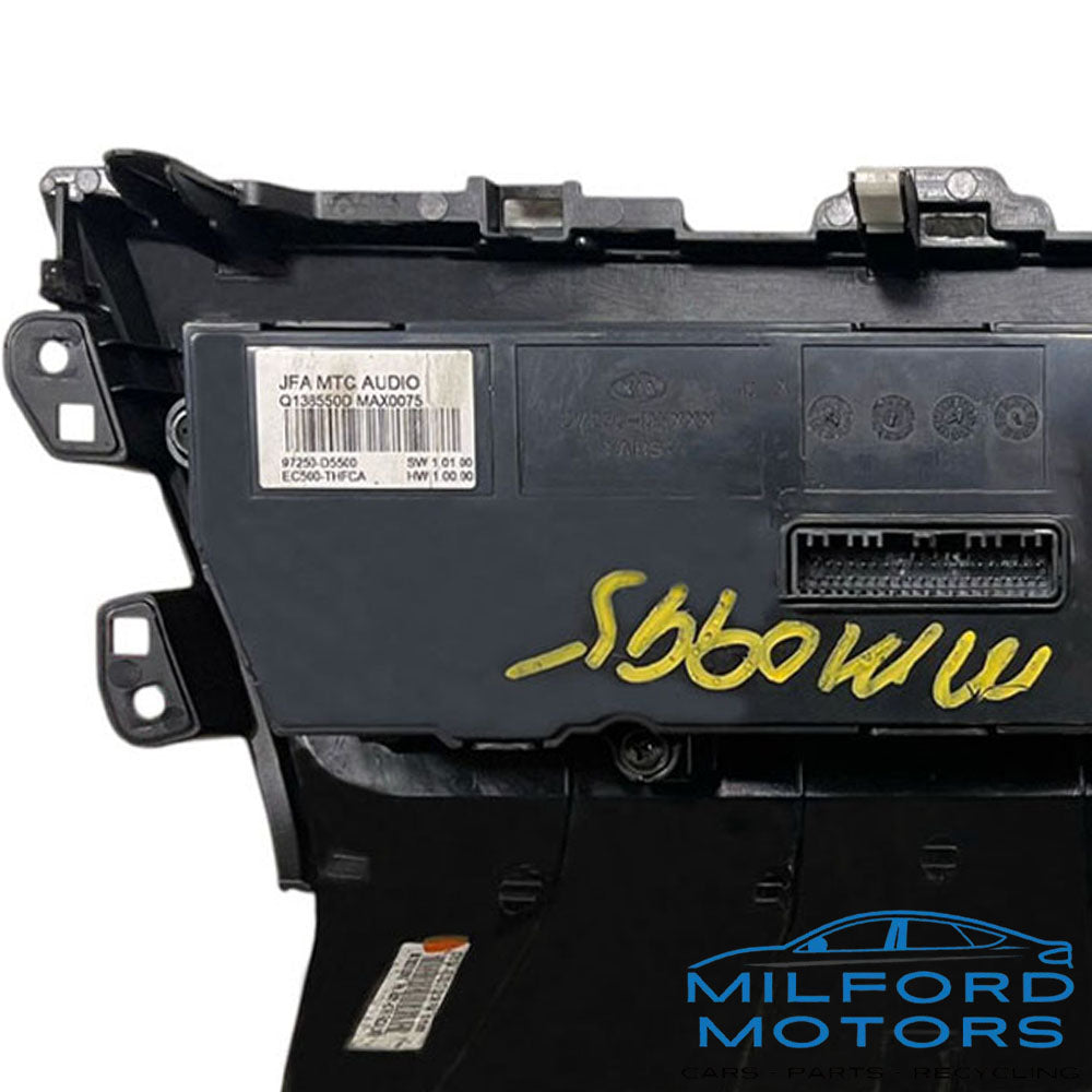 Black Manual Front Temperature Control Fits 2016-2017 Dodge Durango 3.6L