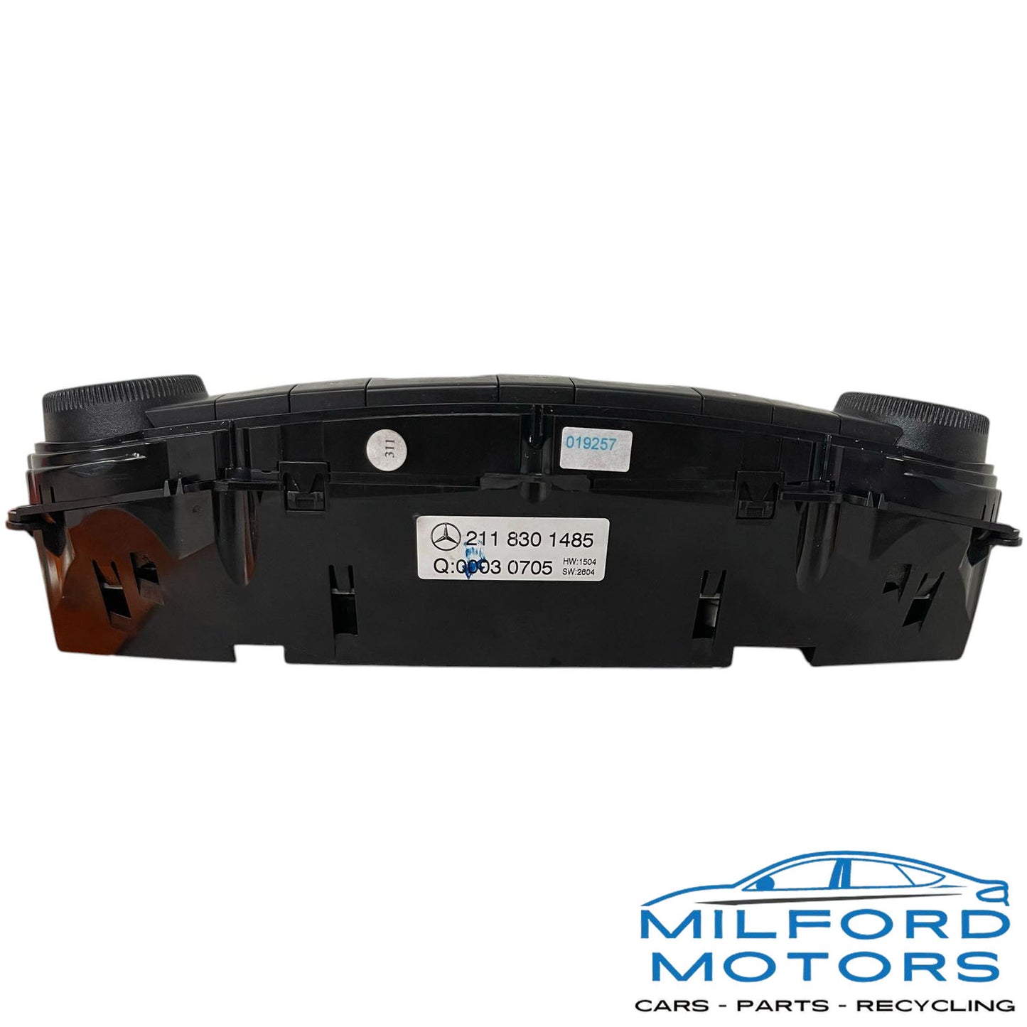 Black Temperature Control Fits 2005-2009 Mercedes-Benz E-Class 3.5L