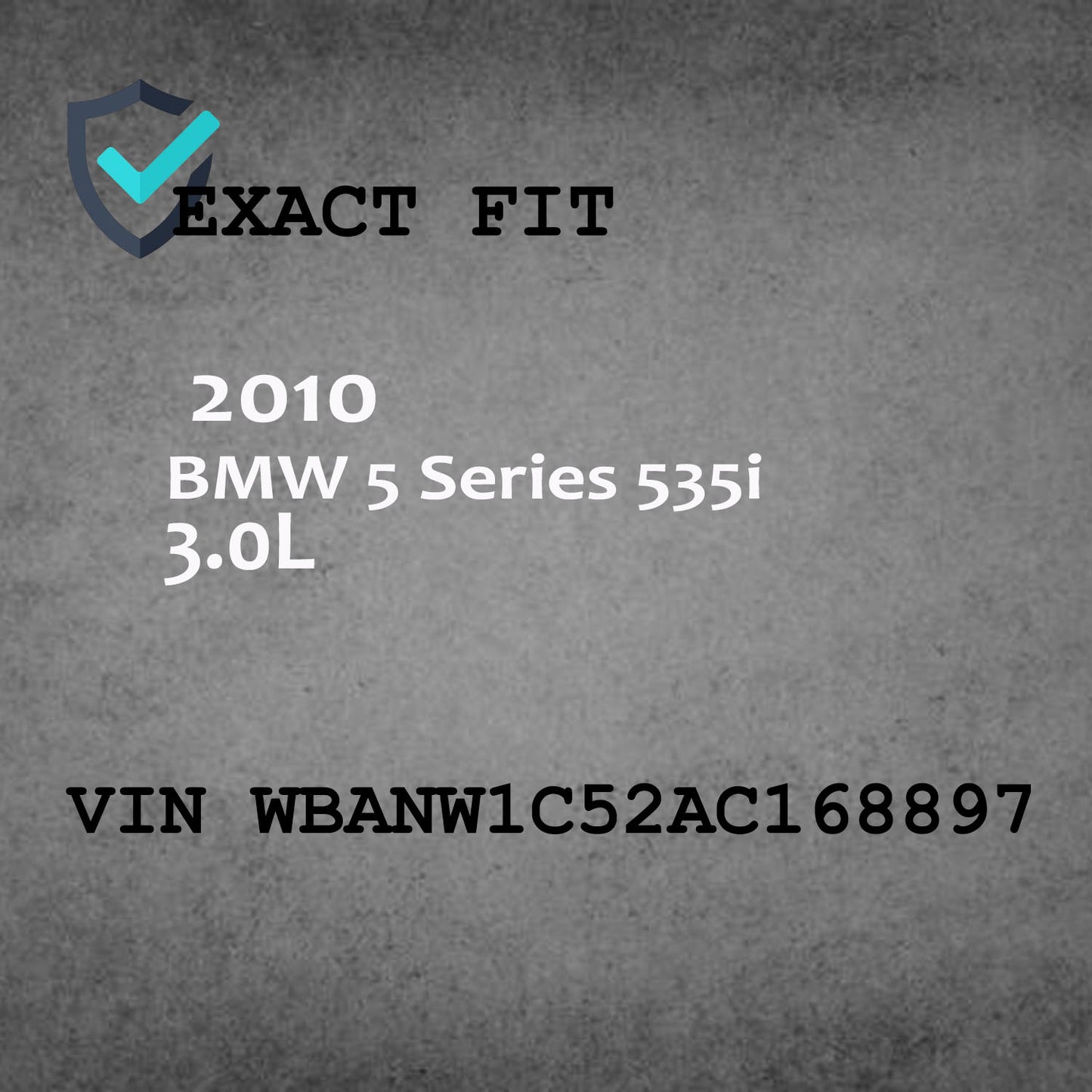 Used Radio Audio with APM Fits for 2010-2013 BMW 5 Series 535i 3.0L