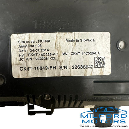 Instrument Speedometer Head/Cluster Fits 2015-2016 Ford Transit 150 250 350