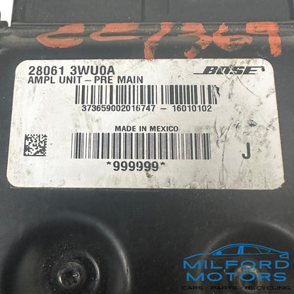 Used Radio Audio Amplifier Fits for 2016-2017 Infiniti QX50 3.7L