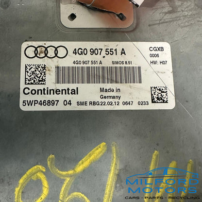 Engine ECM Electronic Control Module Fits 2012 Audi A6 A7 3.0L ID:4G0907551A
