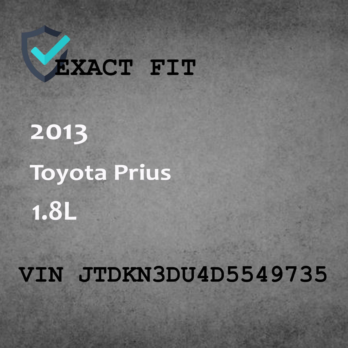 Electronic Control Module Engine/Motor Fits 2012-2013 Toyota Prius 1.8L