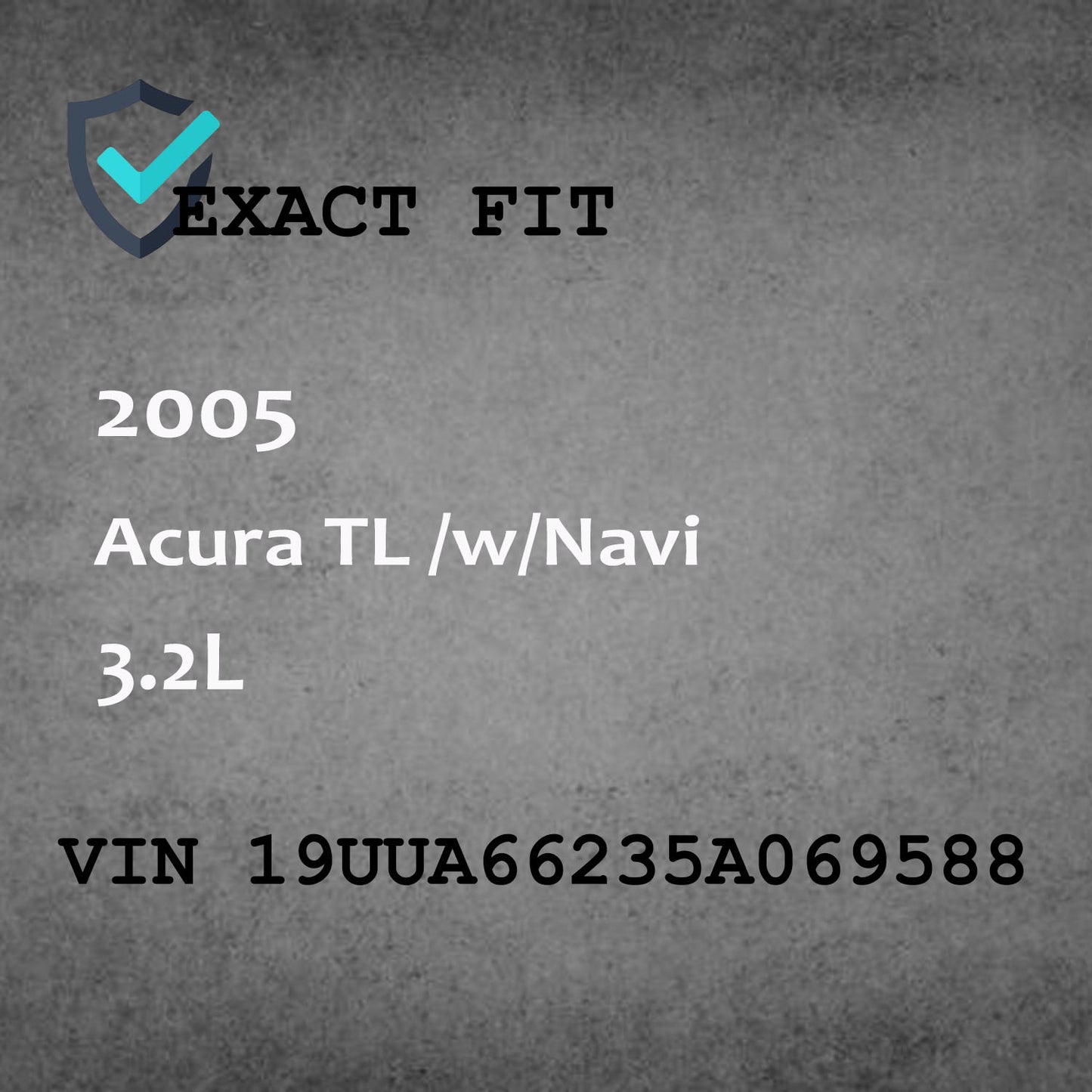 Used Radio Audio Fits for 2004-2005 Acura TL /w/Navi 3.2L