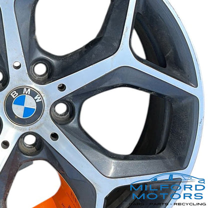Alloy 5 Open Y Spoke Wheel Rim 18X7-1/2 5 Spoke Fits for 2016-2020 BMW X1 2.0L