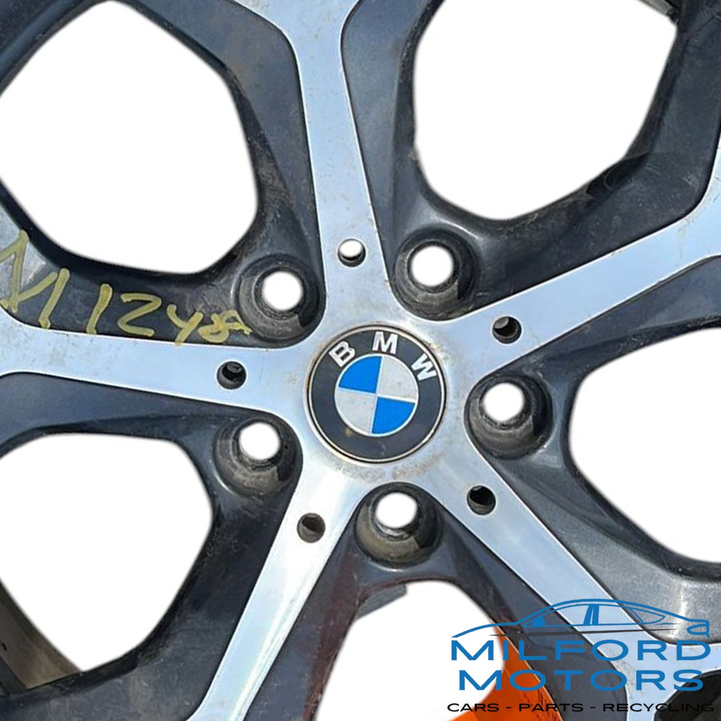 Alloy 5 Open Y Spoke Wheel Rim 18X7-1/2 5 Spoke Fits for 2016-2020 BMW X1 2.0L