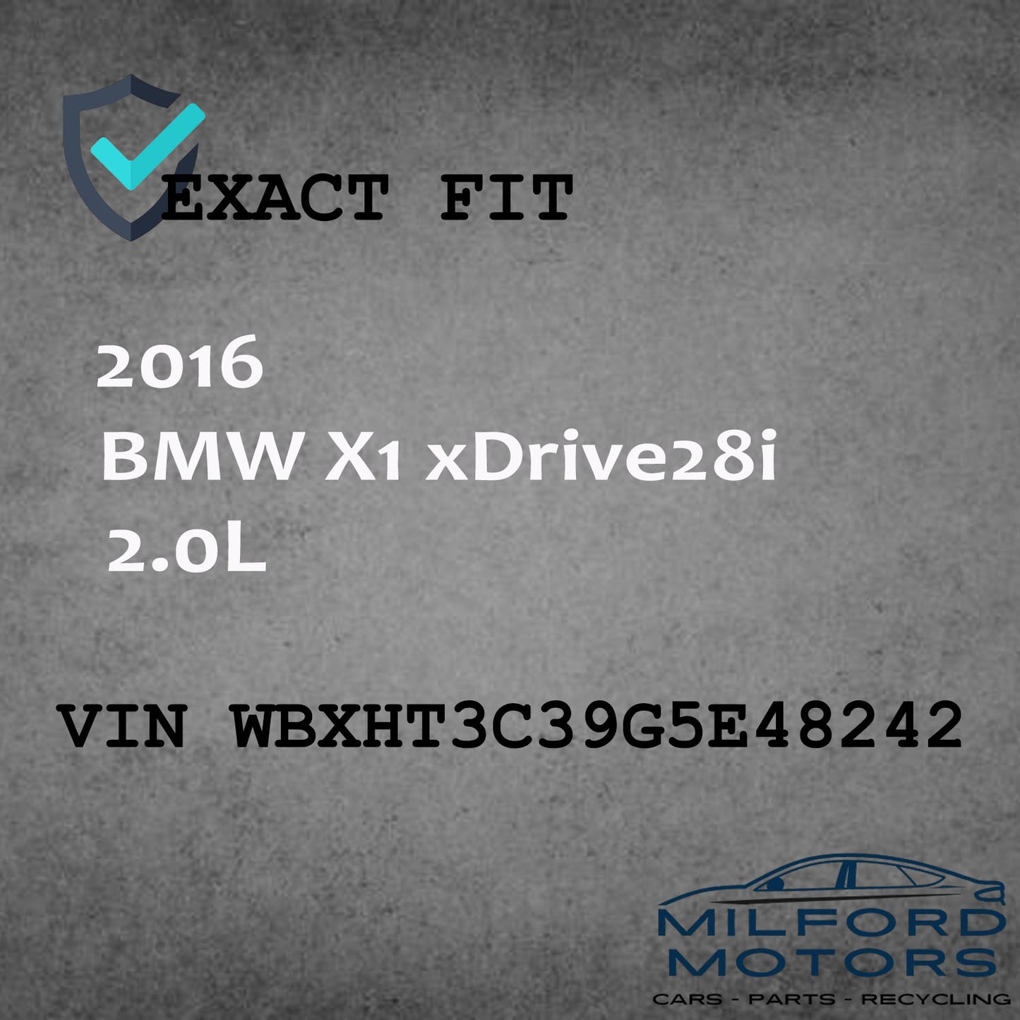 Alloy 5 Open Y Spoke Wheel Rim 18X7-1/2 5 Spoke Fits for 2016-2020 BMW X1 2.0L