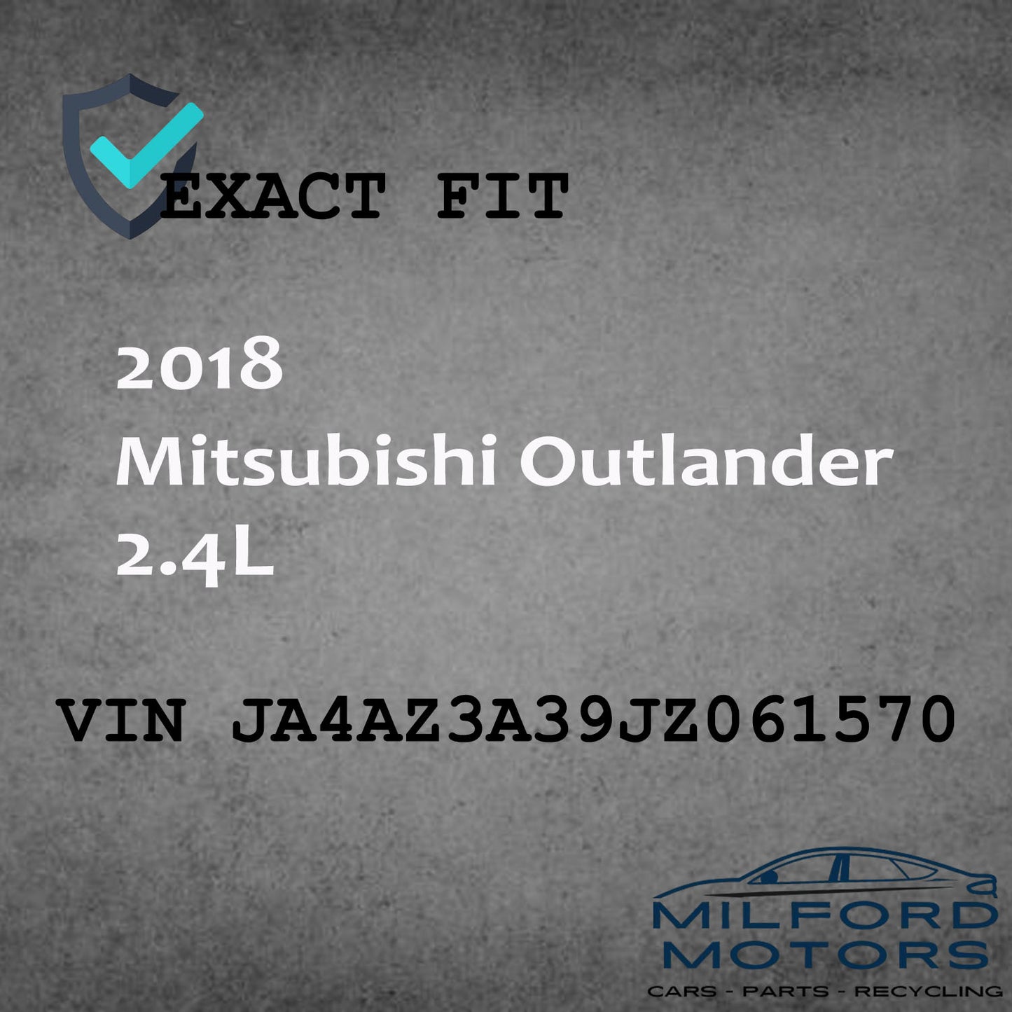 Y Spoke Wheel Rim 18X7 Fits for 2016-2019 Mitsubishi Outlander 2.4L