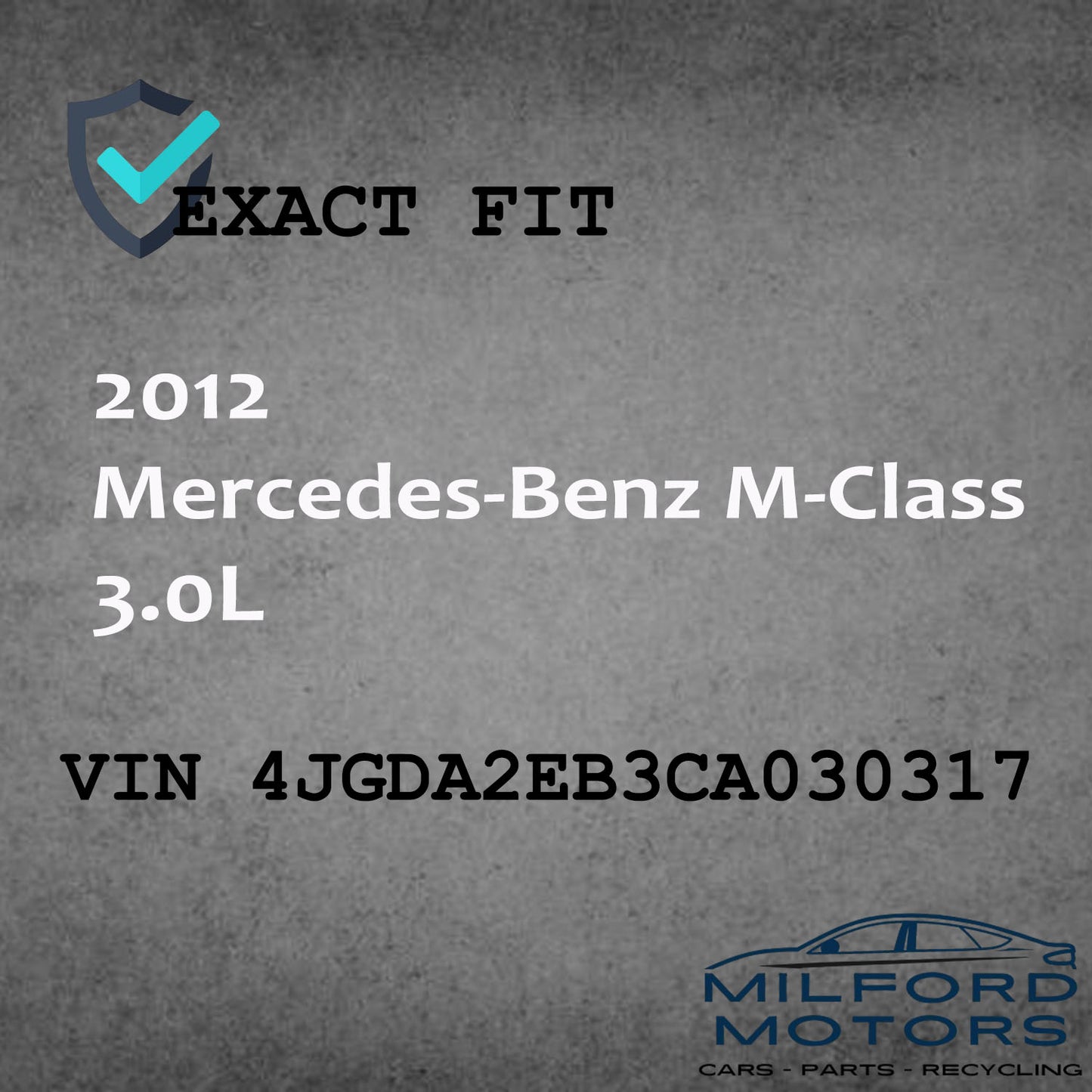 10 Spoke 5 Pairs Wheel Rim 19X 8 Fits for 2012-2014 Mercedes-Benz M-Class 2.0L