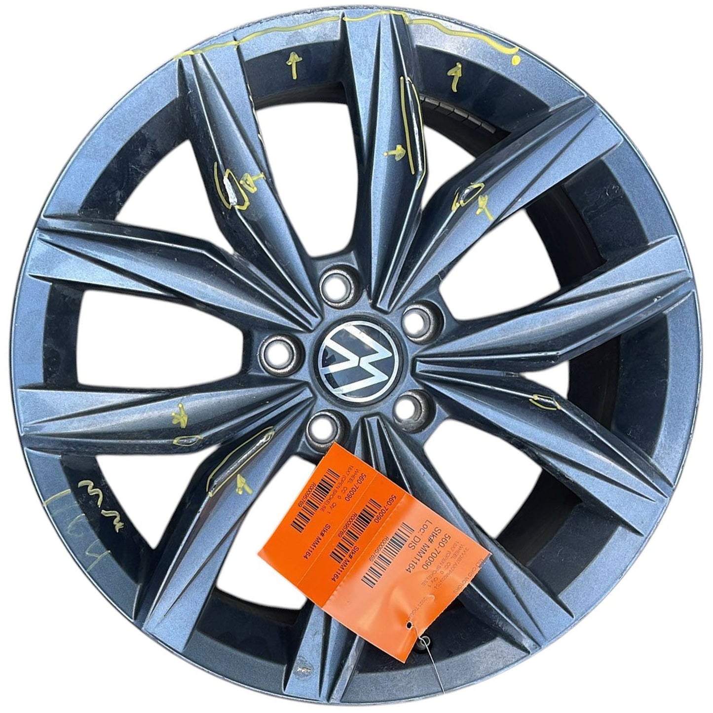 Open Spoke Wheel Rim 18X7 Fits for 2022-2024 Volkswagen Tiguan SE 2.0L