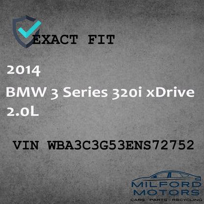 Triple Edge Wheel Rim 17X7-1/2 Fits for 2012-2019 BMW 3 Series 320i xDrive 2.0L