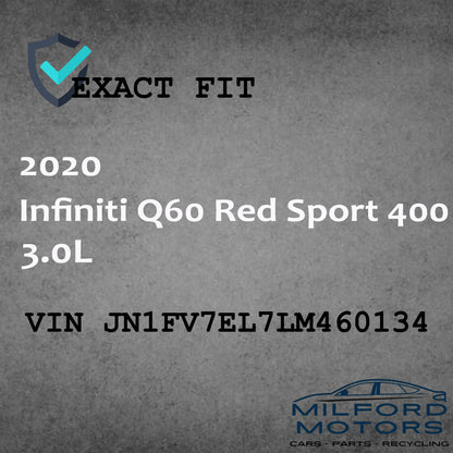 Alloy CPE Wheel Rim 20X9 Fits for 2018-2022 Infiniti Q60 Red Sport 400 3.0L