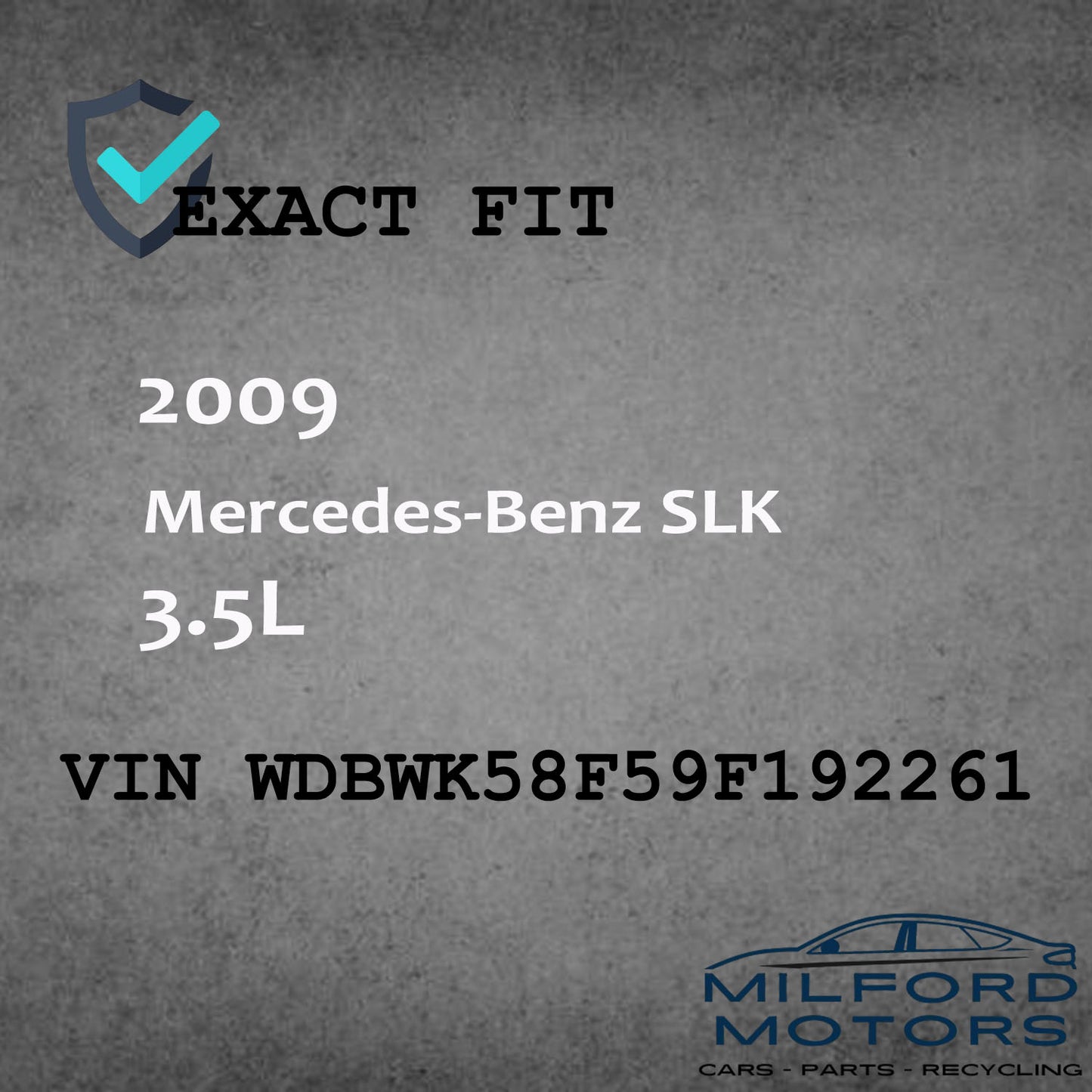 171 Type  Wheel Rim 18X7-1/2 Fits for 2006-2011 Mercedes-Benz SLK 3.5L