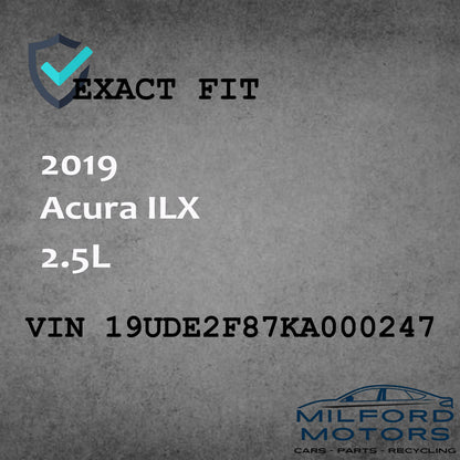 Alloy Grade C 15 Spoke Wheel Rim 18X7-1/2 Fits for 2019-2022 Acura ILX 2.4L