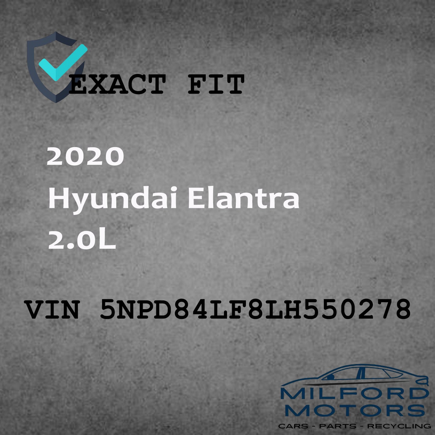 Alloy Wheel Rim Sedan 16X6-1/2 Fits for 2010-2011 Hyundai Elantra 2.0L