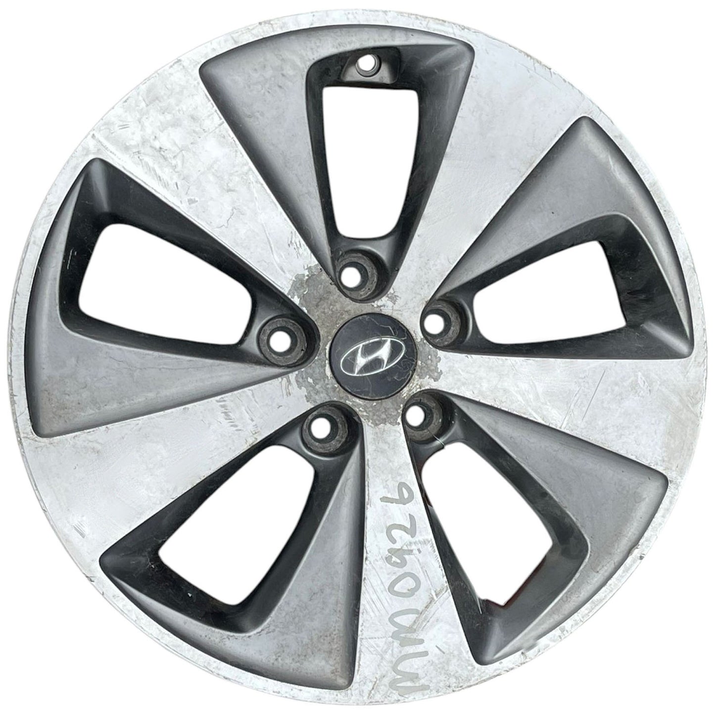 Alloy Wheel Rim 5 Spoke 17X6-1/2 Fits for 2011-2012 Hyundai Sonata Hybrid 2.4L