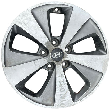 Alloy Wheel Rim 5 Spoke 17X6-1/2 Fits for 2011-2012 Hyundai Sonata Hybrid 2.4L